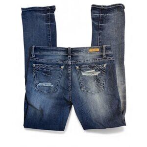 Buckle Black Skinny Straight Leg Fit No. 53 Denim Jeans Size 29x32